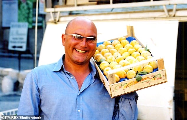 Slimmed down: The Mastershef star said he's feeling better than he did decades earlier after overhauling his diet and fitness regime (pictured in 2002)