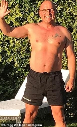 Toned: The star has spent the past three years working on his health (pictured in 2018)