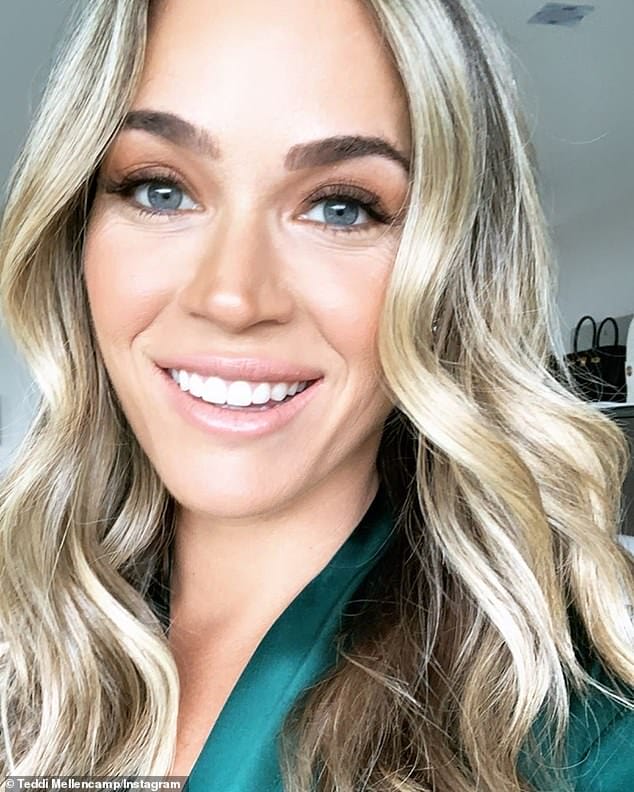 'I know times are uncertain. But I know that without my commitment to myself and my health I would be in a worse space mentally,' she captioned a before-and-after photo of herself on Instagram