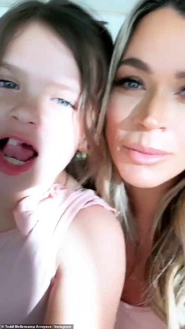 Proud mom: Teddi and Edwin share children Slate and Cruz together