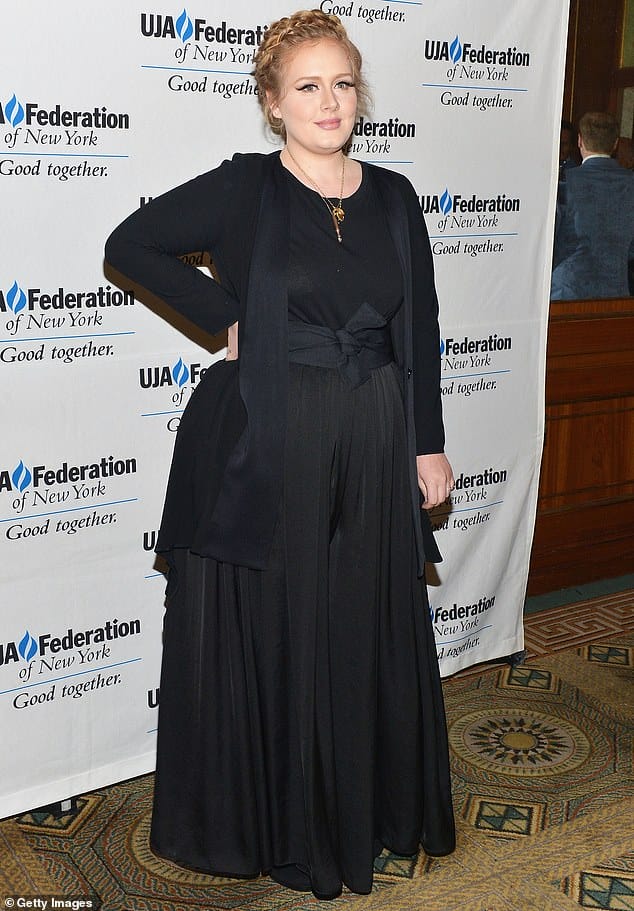 Remember when: Adele became a body positivity icon for her larger figure when she first rose to global stardom; she is pictured in 2013