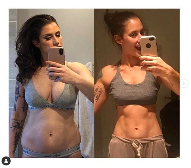 Wow! In December, Katie shared incredible before and after snaps to Instagram, while telling fans she now feels like she is the 'best version of herself'