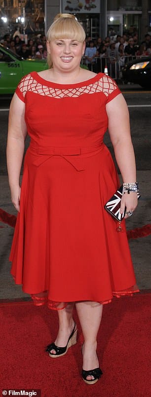 Before: Rebel is pictured in 2011