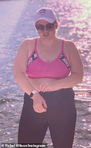 Goals: The Australian actress and comedian recently vowed to make 2020 her 'year of health'. Pictured in May