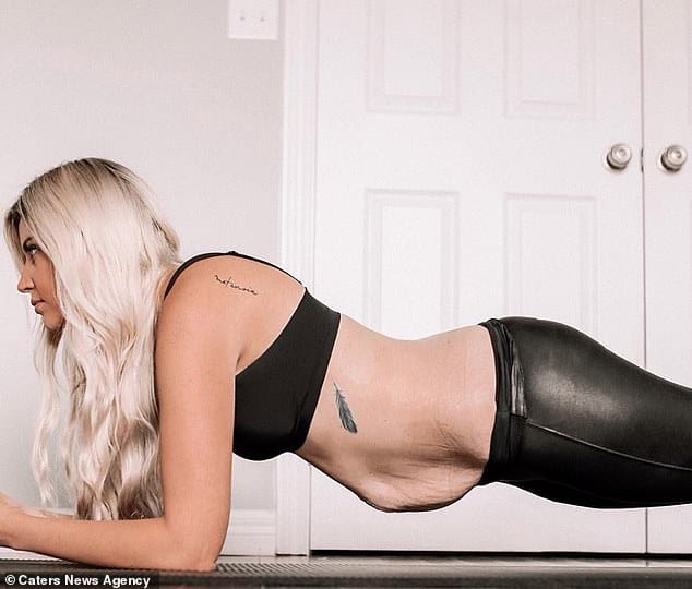 The social media guru (pictured last year) also explained that she ditched dieting and eats when she feels hungry, refusing to get caught up in what she weighs