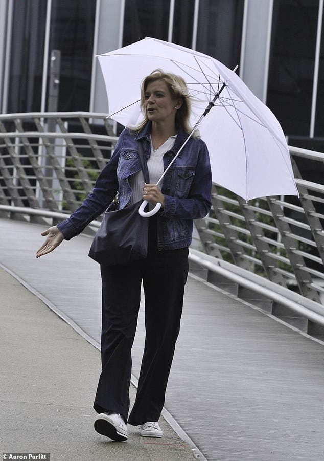 Plot: Jane's upbeat demeanor is in stark contrast to her character Leanne's harrowing storyline which has recently saw her son Oliver diagnosed with a life-threatening illness