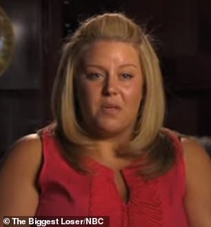 Limpert and Medeiros are pictured on The Biggest Loser before their physical transformations