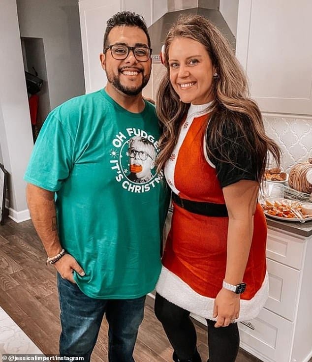 Jessica Limpert and Ramon Medeiros, from Pittsburgh, Pennsylvania, (pictured in November) revealed they had weight loss surgery 10 years after they appeared on The Biggest Loser