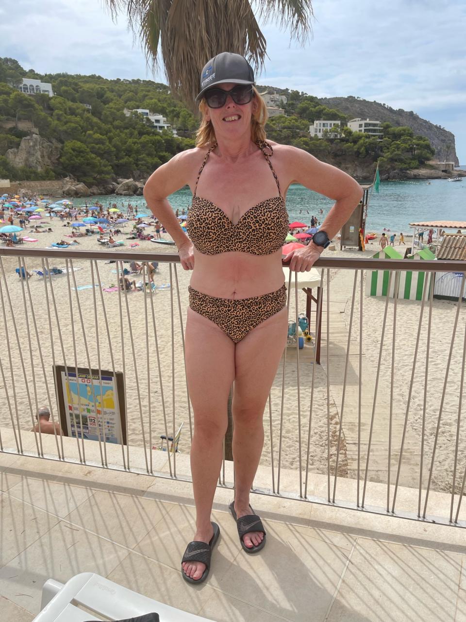 Maria Fox wears a bikini at 51 after her weight loss
