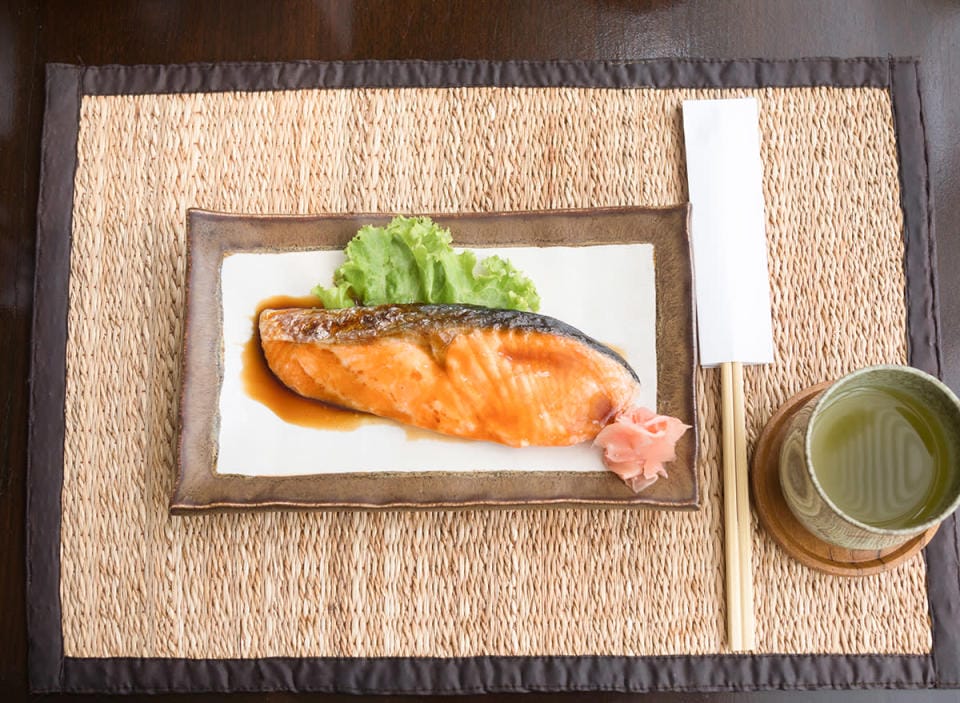 Fish and Green Tea