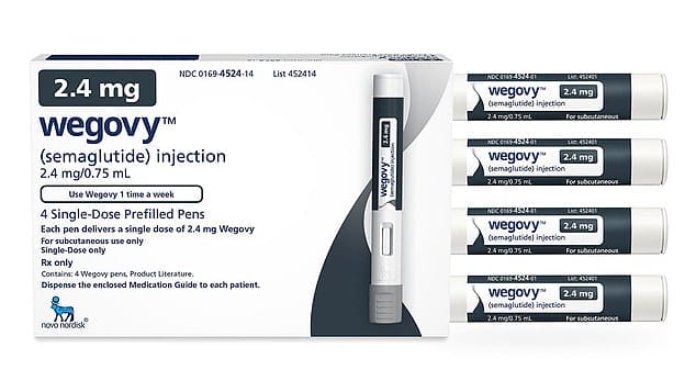 Online telehealth weight-loss clinics are under fire for distributing supplements with little regard, with one expert even describing them as predatory. Wegovy (pictured), a FDA approved supplement, is the drug of choice for many of these companies