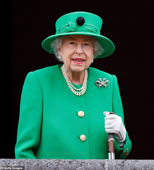 So sad: The country's longest-reigning monarch, Queen Elizabeth II, died 'peacefully', aged 96, at Balmoral in Scotland on Thursday