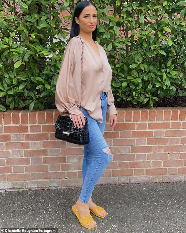 Looking good: Chantelle Houghton says she feels 'amazing' after losing three stone and fitting into size 10 jeans again
