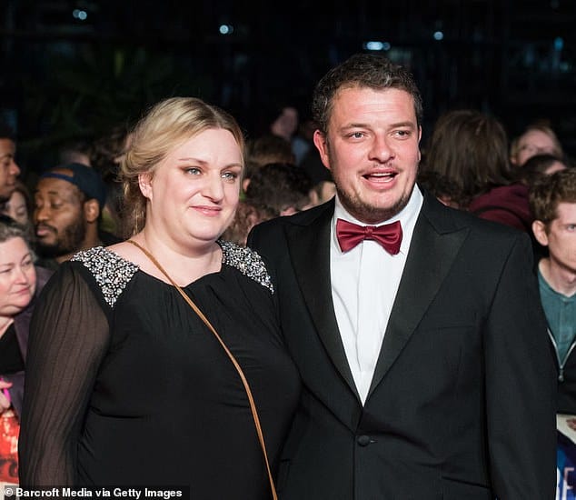 Exes: The comedian, 36, split from Will Weston in July 2021 after two years of marriage and revealed one of the reasons behind her divorce was their different sense of humour (pictured in 2018)